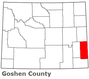 An image of Goshen County, WY
