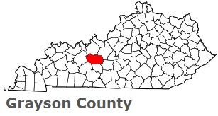 An image of Grayson County, KY