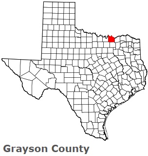 An image of Grayson County, TX