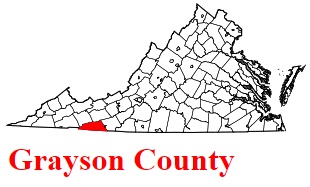 An image of Grayson County, VA