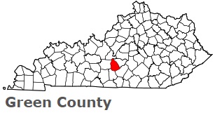 An image of Green County, KY