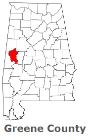 An image of Greene County, AL