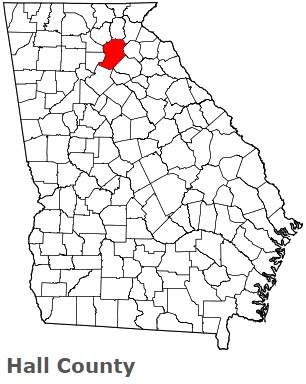 An image of Hall County, GA