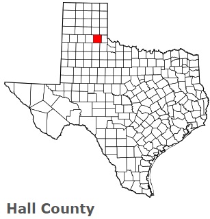 An image of Hall County, TX