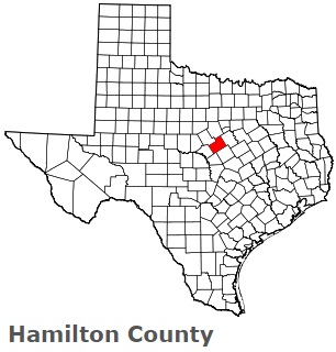 An image of Hamilton County, TX