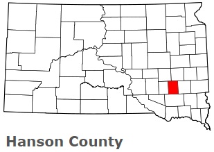 An image of Hanson County, SD