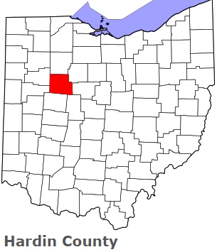 An image of Hardin County, OH