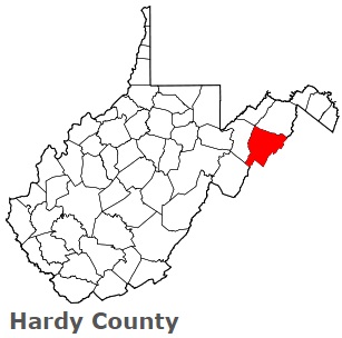 An image of Hardy County, WV