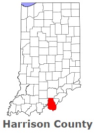 An image of Harrison County, IN