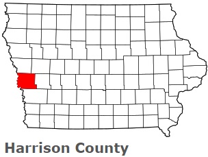 An image of Harrison County, IA