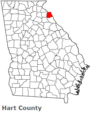 An image of Hart County, GA