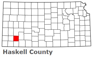 An image of Haskell County, KS