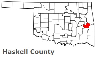An image of Haskell County, OK