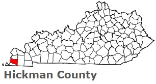 An image of Hickman County, KY