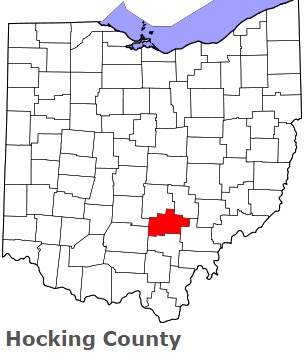 An image of Hocking County, OH