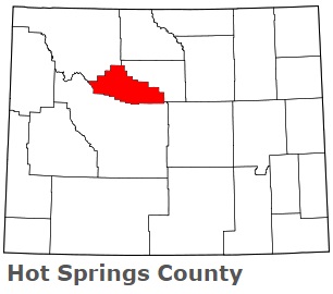 An image of Hot Springs County, WY