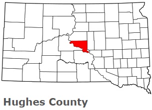 An image of Hughes County, SD