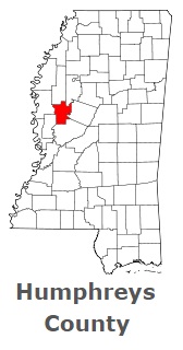 An image of Humphreys County, MS