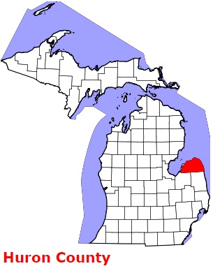 An image of Huron County, MI