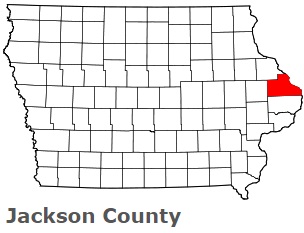 An image of Jackson County, IA