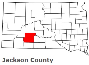 An image of Jackson County, SD