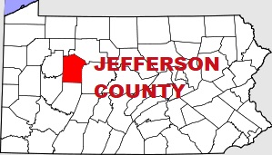 An image of Jefferson County, PA
