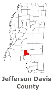 An image of Jefferson Davis County, MS