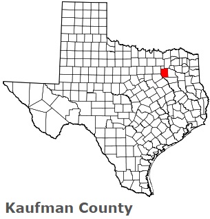 An image of Kaufman County, TX