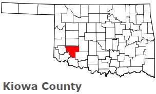 An image of Kiowa County, OK