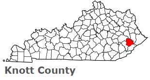 An image of Knott County, KY