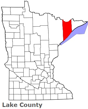 An image of Lake County, MN