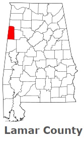 An image of Lamar County, AL