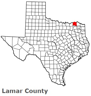 An image of Lamar County, TX