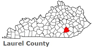 An image of Laurel County, KY