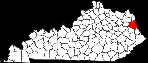 An image of Lawrence County, KY