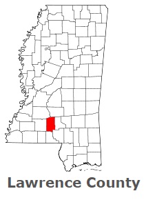 An image of Lawrence County, MS
