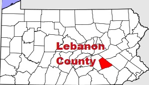 An image of Lebanon County, PA