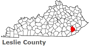 An image of Leslie County, KY