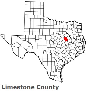 An image of Limestone County, TX