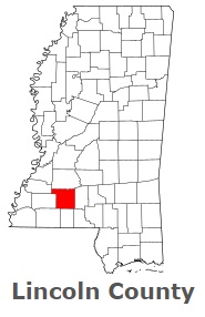 An image of Lincoln County, MS