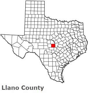 An image of Llano County, TX