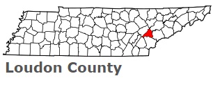 An image of Loudon County, TN