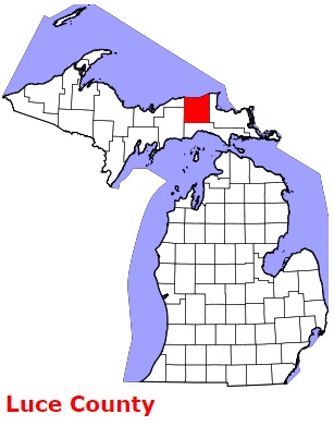 An image of Luce County, MI