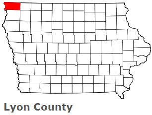 An image of Lyon County, IA