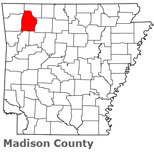 An image of Madison County, AR