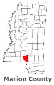 An image of Marion County, MS
