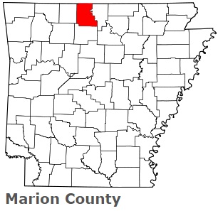 An image of Marion County, AR