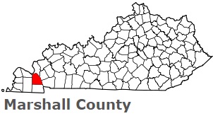 An image of Marshall County, KY