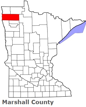 An image of Marshall County, MN