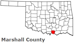 An image of Marshall County, OK